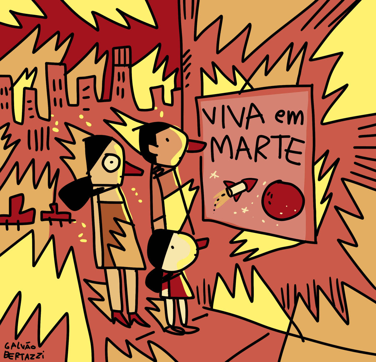 Fim do mundo é plano para Musk vender passagem em foguete - 02/04/2025 - Flavia Boggio