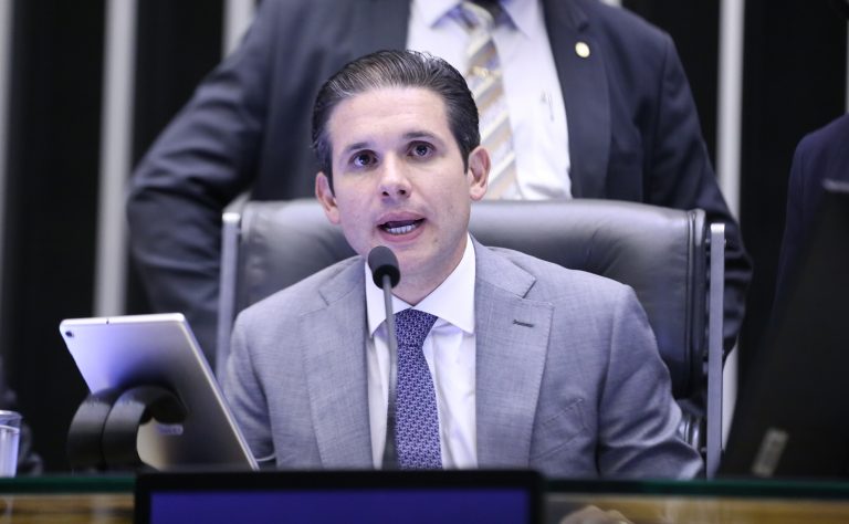 Discussão e votação de propostas legislativas. Presidente da Câmara dos Deputados, Hugo Motta (REPUBLICANOS - PB)