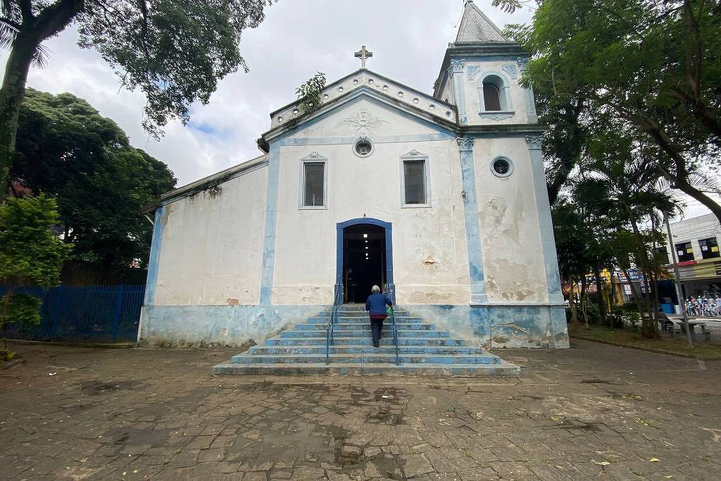 A igreja dos homens pretos, na Penha, foi erguida em 1802 às custas de vários anos de esmolas