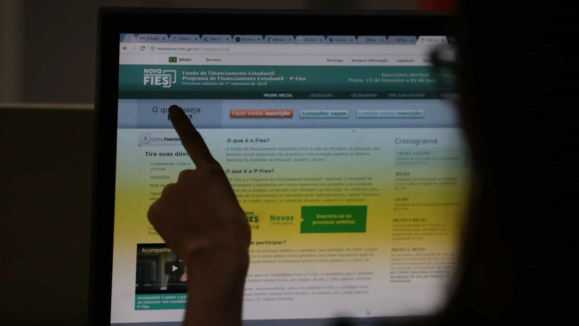 Inscrições do Fies para este semestre começam na segunda-feira
