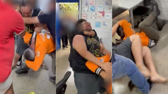 DF: Pai de aluna agride professor após bronca por uso de celular em aula