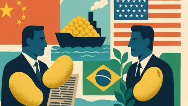 Disputa pelo mercado bilionário de soja chinês entre Brasil e EUA entra em novo capítulo com pressão de Trump para Pequim quadruplicar as compras da commodity americana
