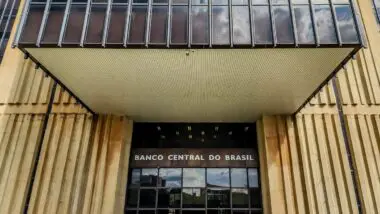 Fachada do Banco Central do Brasil.