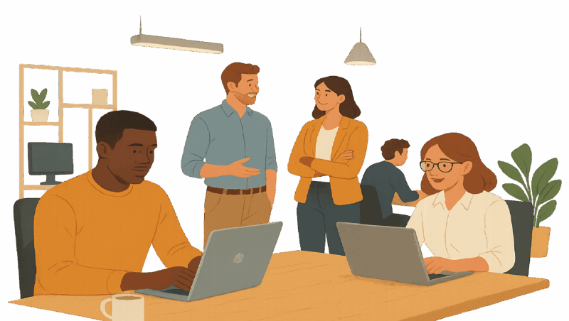 Marketers Marketing Office Team People