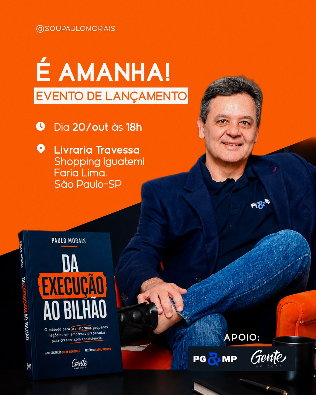 Paulo Morais, CEO da PG&MP Investimentos